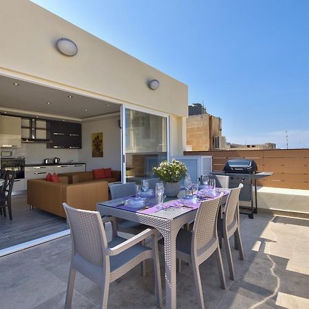 Valletta Luxe 3-Bedroom Duplex Penthouse With Sea View Terrace And Jacuzzi Exteriör bild