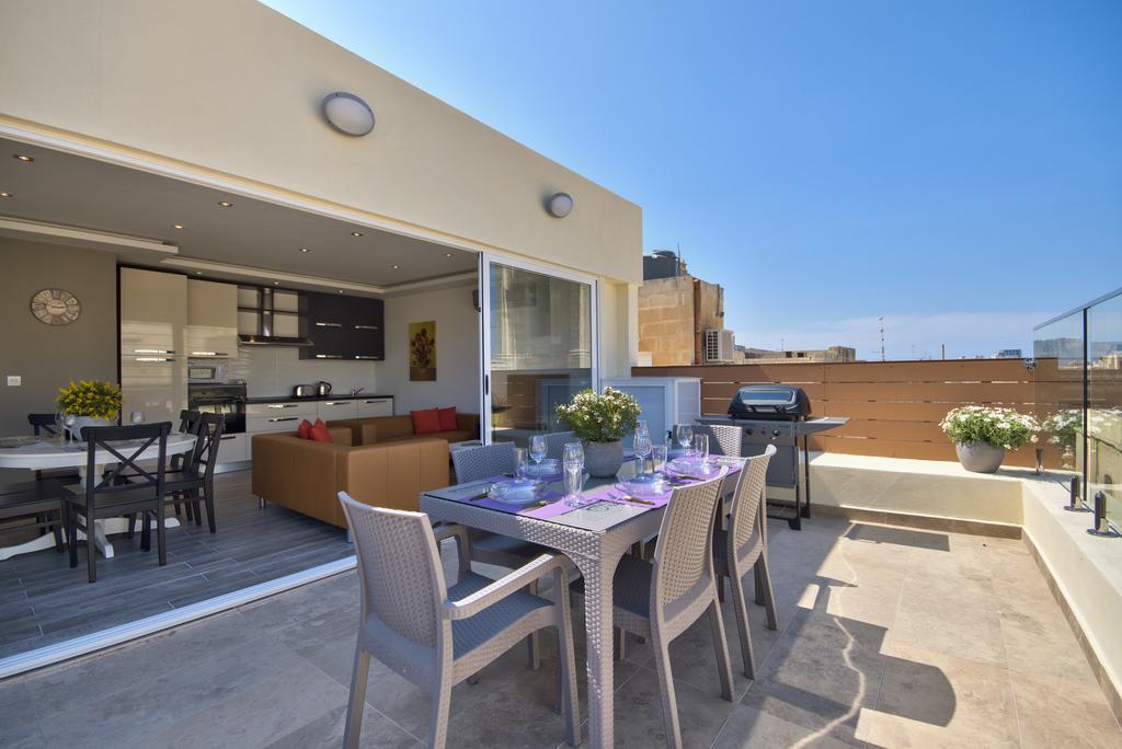 Valletta Luxe 3-Bedroom Duplex Penthouse With Sea View Terrace And Jacuzzi Exteriör bild