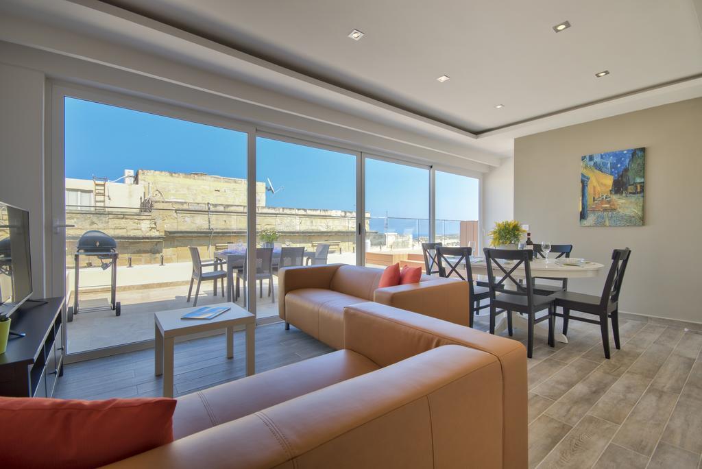 Valletta Luxe 3-Bedroom Duplex Penthouse With Sea View Terrace And Jacuzzi Exteriör bild