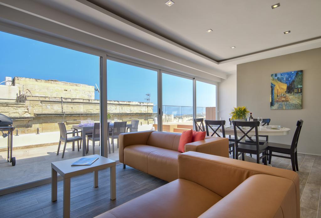 Valletta Luxe 3-Bedroom Duplex Penthouse With Sea View Terrace And Jacuzzi Exteriör bild